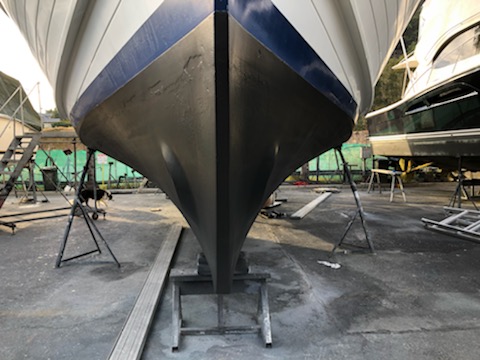 bow thruster boat front